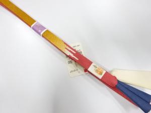 未使用品　正絹　高麗　手組帯締め